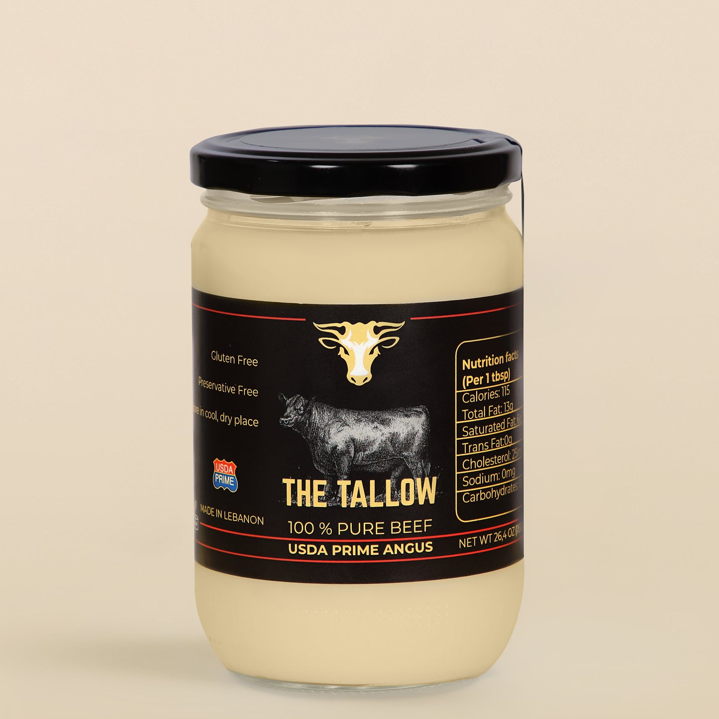 USDA Prime Angus Beef Tallow-Large