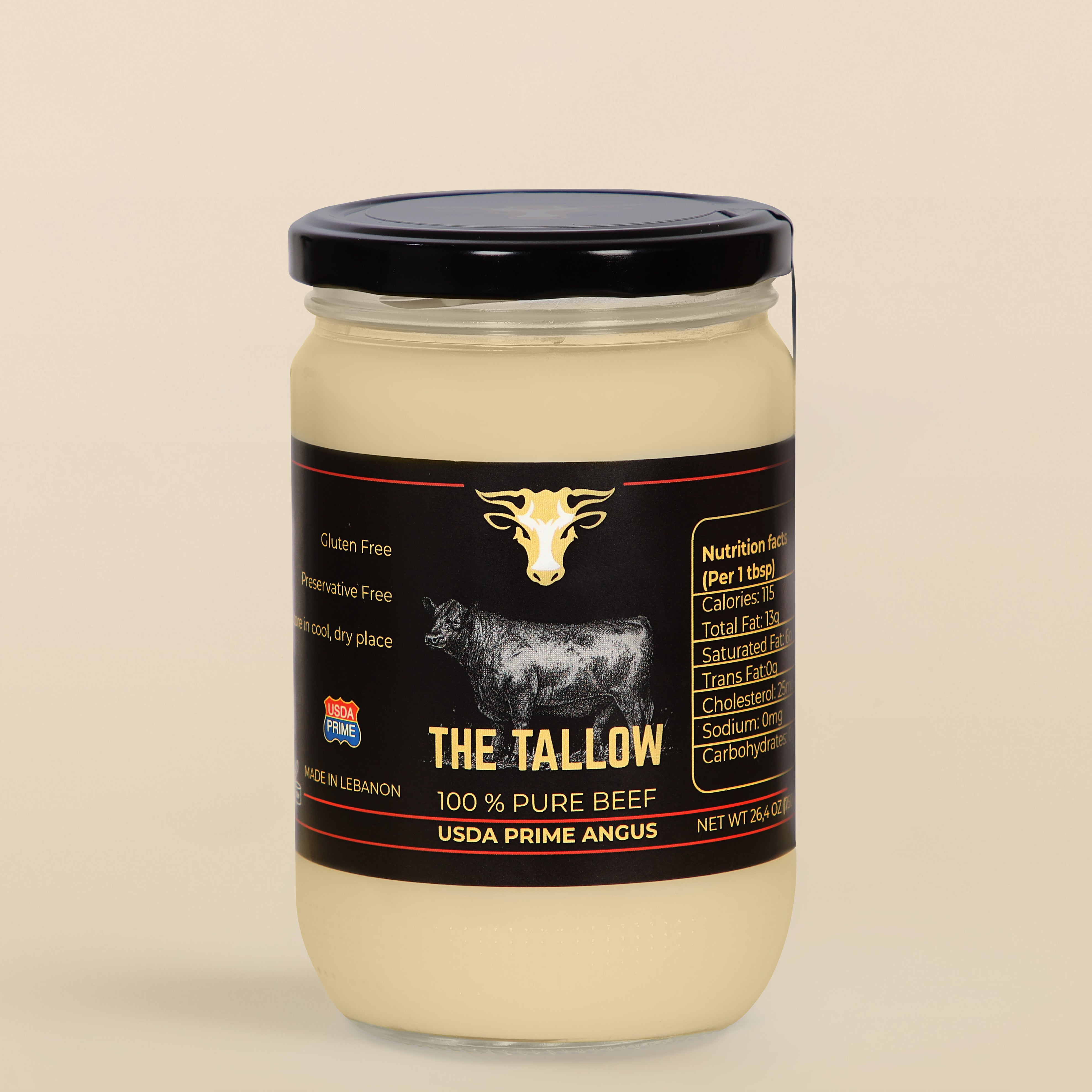 Angus Pure USDA Prime Angus Beef Tallow-Large – The Tallow